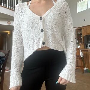 Knit Cropped Sweater
